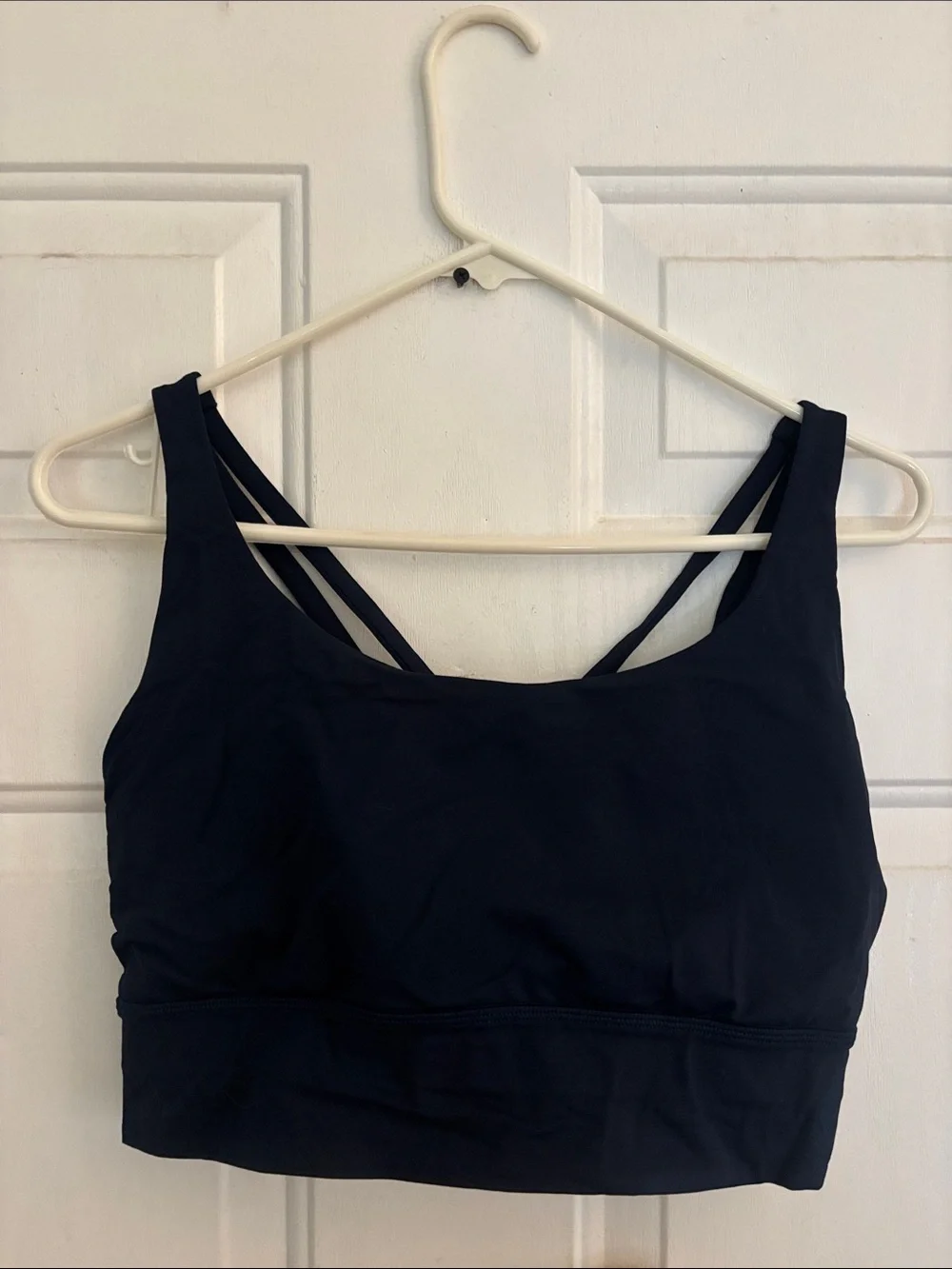 Lululemon Energy Bra Long Line, True Navy, Size 14